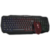 trCombo Mouse e Teclado Xtrike-Me MK-501, 3200DPI, RGB, 6 Botões Programáveis, backlit, Black/Red, MK501KIT