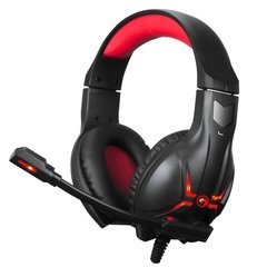 Headset Gamer Marvo Scorpion HG8928 Preto/Vermelho - comprar online