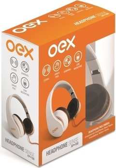 Headphone OEX Sense HP100 - Branco na internet