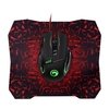 MOUSE GAMER MARVO G909 3200 DPI 8D USB + MOUSE PAD G1