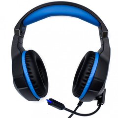 Headset Gamer Scorpion Com Fio Microfone Articulado e Led Azul - Gh-x1000 na internet