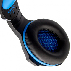 Imagem do Headset Gamer Scorpion Com Fio Microfone Articulado e Led Azul - Gh-x1000