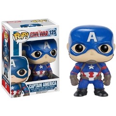 BONECO FUNKO POP CIVIL WAR CAPTAIN AMERICA 125