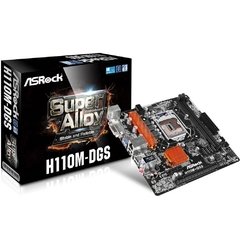 PLACA MÃE ASROCK 1151 H110M-DGS