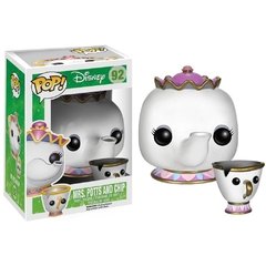 BONECO FUNKO POP DISNEY - MRS POTTS AND CHIP