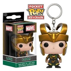 CHAVEIRO FUNKO POP KEYCHAIN MARVEL - LOKI