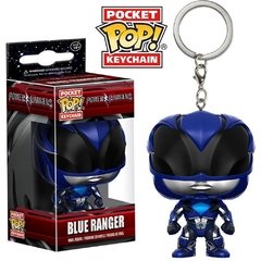 CHAVEIRO FUNKO POP KEYCHAIN POWER RANGERS - BLUE RANGER