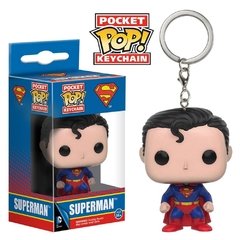 CHAVEIRO FUNKO POP KEYCHAIN DC COMICS - SUPERMAN