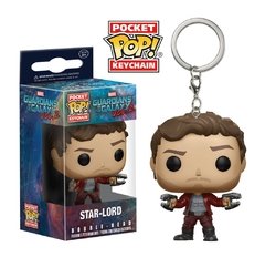 CHAVEIRO FUNKO POP KEYCHAIN GUARDIANS OF THE GALAXY - STAR LORD