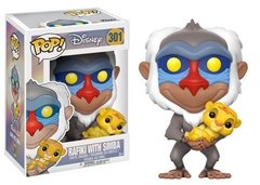 BONECO FUNKO POP LION KING - RAFIKI WITH SIMBA