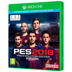 JOGO PES 2018 PRO EVOLUTION SOCCER LEGENDARY EDITION XBOX ONE