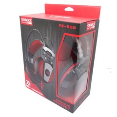 HEADSET SATELLITE COM MICROFONE AE-353 VERMELHO - comprar online