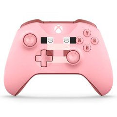 CONTROLE XBOX ONE S MINECRAFT PIG WIRELESS