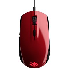 MOUSE STEELSERIES RIVAL 100 FORGED RED