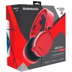 HEADSET STEELSERIES ARCTIS 3 VERMELHO - comprar online