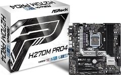 PLACA MAE ASROCK 1151 H270M PRO4 DVI HDMI