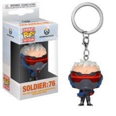 CHAVEIRO FUNKO POP KEYCHAIN - OVERWATCH SOLDIER 76