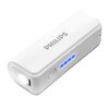 CARREGADOR USB PORTÁTIL PHILIPS DLP2600 2600MAH / 1 SAÍDA - BRANCO