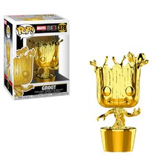 BONECO FUNKO POP CHROME MARVEL STUDIOS - GROOT 378