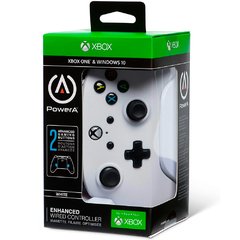 CONTROLE POWER A ENHANCED WIRED COM FIO PARA XBOX ONE - BRANCO na internet