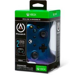 CONTROLE POWER A ENHANCED WIRED COM FIO PARA XBOX ONE - NEBULA - Preech Informática - Informática e suas tecnologias