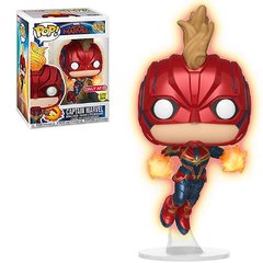 BONECO FUNKO POP MARVEL - CAPTAIN MARVEL 433 EXCLUSIVE ATC