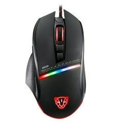 Mouse Gamer Motospeed V10, RGB, 4000 DPI - Preto