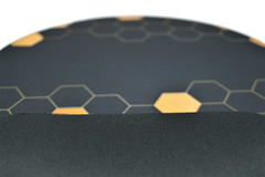 Mousepad Ergonômico Confort – Gold Honey - Preech Informática - Informática e suas tecnologias