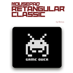 Mousepad Retangular Classic – Game Over