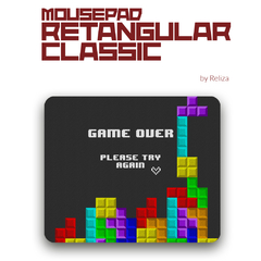 Mousepad Retangular Classic – Tetris