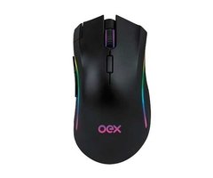 MOUSE GAMER OEX GRAPHIC 10000DPI MULTICOLOR MS-313