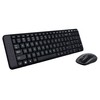 Teclado e Mouse Wireless Logitech MK220 USB Preto sem fio