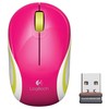 Mini Mouse Wireless Logitech M187 USB Rosa