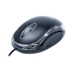 Mouse Óptico EVUS USB preto modelo MO-01 - comprar online