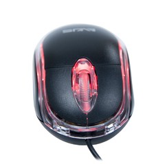 Mouse Óptico EVUS USB preto modelo MO-01 - loja online