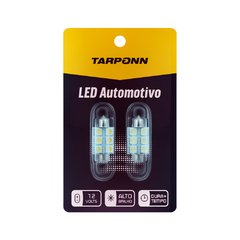 Lâmpada Led Tarponn Torpedo SJ-5050-6SMD - 41mm (Par)