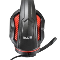 Headset Evus PC Gamer F-02 2 Conectores P2 Preto/ Vermelho - loja online