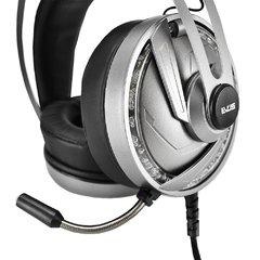 Headset Evus Colors PC Gamer F-05 3,5mm Cinza na internet