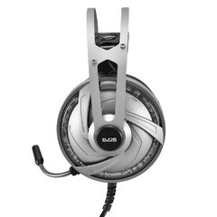 Headset Evus Colors PC Gamer F-05 3,5mm Cinza