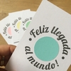 Tarjeta “Feliz llegada al mundo”