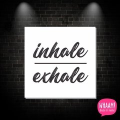 Cuadro Inhale - comprar online