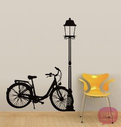 Farol con bici