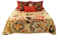 Imagen de Cubre Cama Rustico Queen 255 x 270 cm. King 270 x 270 cm. Diseño