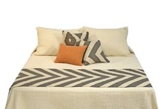 Manta Rustica 140 X 130 Cm - Cubre Sillón - ZIG ZAG