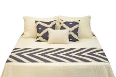 Manta Rustica 140 X 130 Cm - Cubre Sillón - ZIG ZAG - comprar online