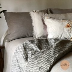 Manta Rustica 180 x 140 Cm - Cubre Sillón - TRENZA ALGODÓN - comprar online