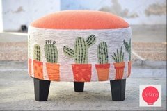 Puff Redondo Personalizado *Cactus* - comprar online