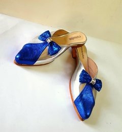 Slippers PLata Azul