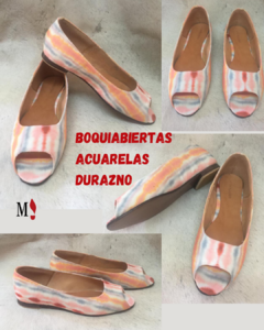 Boquiabiertas Acuarela Durazno - tienda online