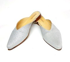 Slippers Plata Glitter en internet